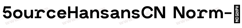 5ourceHansansCN Norm字体转换